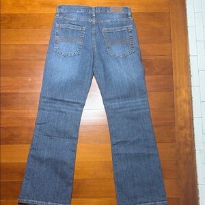 Kids Mid-Blue Flare Jeans - Classic Wide-Leg Denim